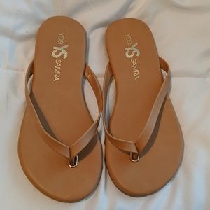 Yosi Samra Shoes - *Last Chance* Yosi Samra Sandals in Camel Yosi Samra Shoes - *Last Chance* Yosi Samra Sandals in Camel